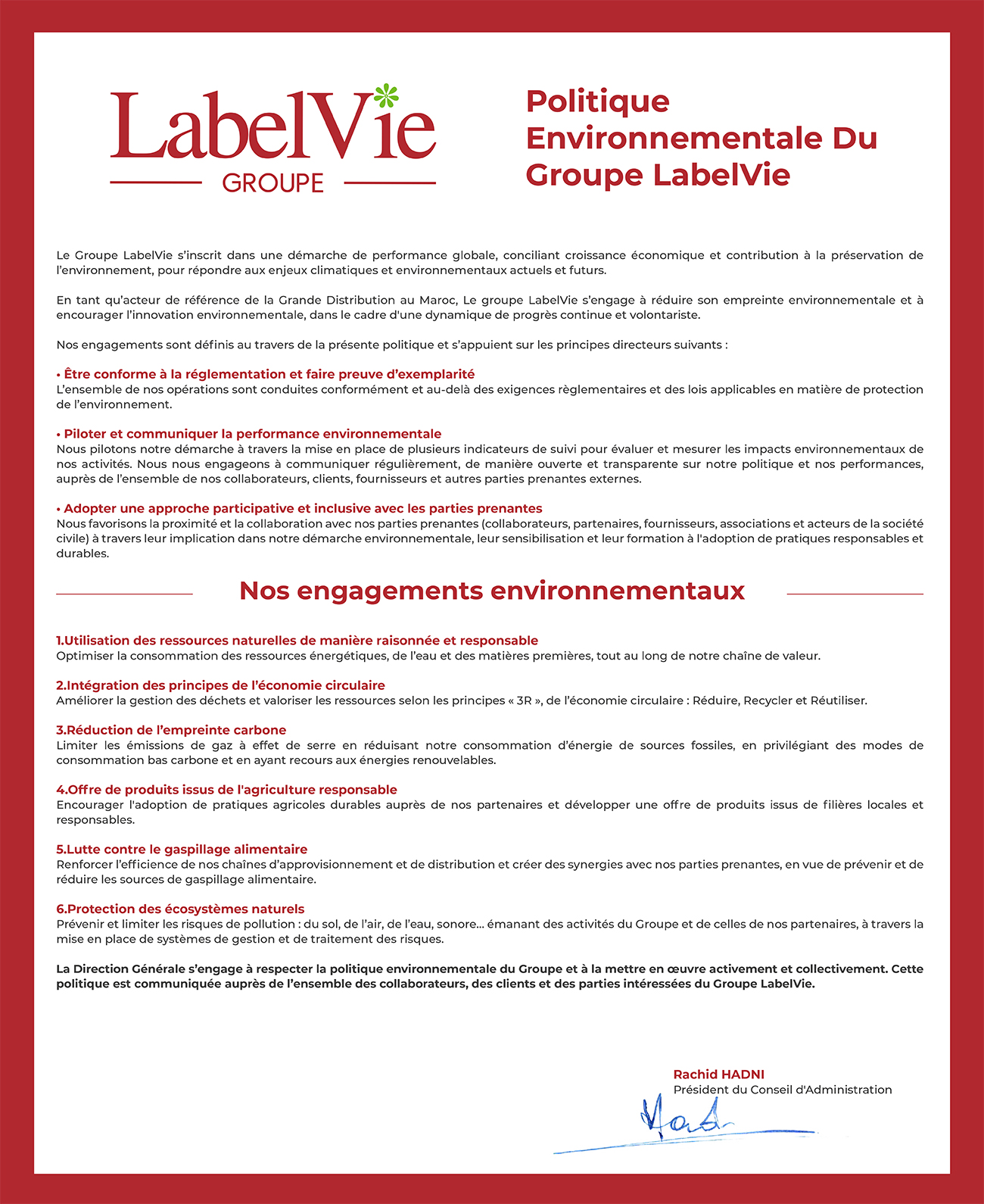 Politique-Environnementale